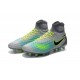 Chaussures de football pour Hommes Nike Magista Obra II FG Platine Noir Vert