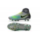 Chaussures de football pour Hommes Nike Magista Obra II FG Platine Noir Vert