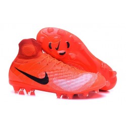 Chaussures de football pour Hommes Nike Magista Obra II FG Orange Noir