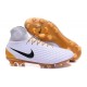 Chaussures de football pour Hommes Nike Magista Obra II FG Blanc Or