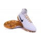 Chaussures de football pour Hommes Nike Magista Obra II FG Blanc Or