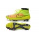 Nouvelle Crampons Nike Magista Obra FG Hommes Jaune Volt Vert