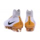 Chaussures de football pour Hommes Nike Magista Obra II FG Blanc Or