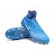 Chaussures de football pour Hommes Nike Magista Obra II FG Bleu Blanc