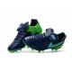 Chaussures Nike Tiempo Legend 6 FG Pas Cher Bleu Mer Bleu Vert