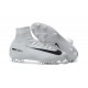 Nouvelles Crampons Nike Mercurial Superfly 5 FG Blanc Noir