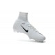 Nouvelles Crampons Nike Mercurial Superfly 5 FG Blanc Noir