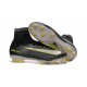 Nouvelles Crampons Nike Mercurial Superfly 5 FG Noir Jaune