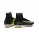 Nouvelles Crampons Nike Mercurial Superfly 5 FG Noir Jaune