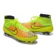 Nouvelle Crampons Nike Magista Obra FG Hommes Jaune Volt Vert