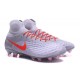 Chaussures de football pour Hommes Nike Magista Obra II FG Gris Orange
