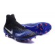 Chaussures de football pour Hommes Nike Magista Obra II FG Noir Bleu Blanc