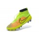 Nouvelle Crampons Nike Magista Obra FG Hommes Jaune Volt Vert