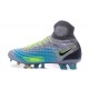 Chaussures de football pour Hommes Nike Magista Obra II FG Platine Noir Vert