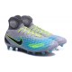 Chaussures de football pour Hommes Nike Magista Obra II FG Platine Noir Vert