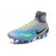 Chaussures de football pour Hommes Nike Magista Obra II FG Platine Noir Vert