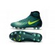 Chaussures de football pour Hommes Nike Magista Obra II FG Turquoise Rio Volt Obsidienne Jade