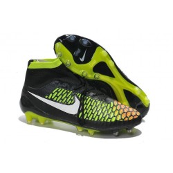 Nouvelle Crampons Nike Magista Obra FG Hommes Noir Blanc Rouge Vert