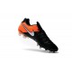 Nike 2016 Chaussures Nike Tiempo Legend VI FG Noir Blanc Hyper Orange Volt