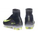Nouvelles Crampons Nike Mercurial Superfly 5 FG Algue Volt Hasta Blanc