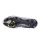 Nike Magista Obra II FG Football Crampons Noir Blanc Jaune