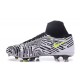 Nike Magista Obra II FG Football Crampons Noir Blanc Jaune