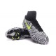 Nike Magista Obra II FG Football Crampons Noir Blanc Jaune