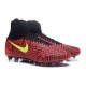 2016 Crampons Nike Magista Obra II FG Football Noir Rouge Jaune