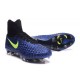 2016 Crampons Nike Magista Obra II FG Football Bleu Noir Volt