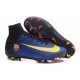 Nouvelles Crampons Nike Mercurial Superfly 5 FG Barcelona FC Bleu Rouge Jaune Noir