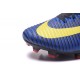 Nouvelles Crampons Nike Mercurial Superfly 5 FG Barcelona FC Bleu Rouge Jaune Noir