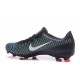 Chaussures de Football 2017 - Nike Mercurial Vapor 11 FG Noir Blanc Vert Électrique