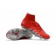 Nike HyperVenom Phantom II FG Football Crampons Rouge Argent