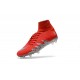 Nike HyperVenom Phantom II FG Football Crampons Rouge Argent