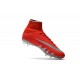 Nike HyperVenom Phantom II FG Football Crampons Rouge Argent