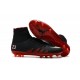 Nouveau Crampons Nike HyperVenom Phantom II FG Football Jordan Noir Rouge Blanc