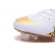 Nouveau 2017 Crampons Nike Hypervenom Phinish II FG Jordan Blanc Or