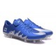 Nouveau 2017 Crampons Nike Hypervenom Phinish II FG Jordan Bleu Argent