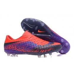 Nouveau 2017 Crampons Nike Hypervenom Phinish II FG Carmin Obsidienne Violet