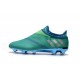 Chaussures de football Adidas Messi 16+ Pureagility FG/AG Homme Vert Bleu Argent