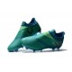 Chaussures de football Adidas Messi 16+ Pureagility FG/AG Homme Vert Bleu Argent