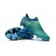 Chaussures de football Adidas Messi 16+ Pureagility FG/AG Homme Vert Bleu Argent