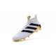 Nouveau Chaussures de Football Adidas Ace16+ Purecontrol FG/AG Blanc Or Noir