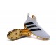 Nouveau Chaussures de Football Adidas Ace16+ Purecontrol FG/AG Blanc Or Noir