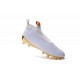 Nouveau Chaussures de Football Adidas Ace16+ Purecontrol FG/AG Blanc Or Noir