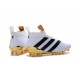 Nouveau Chaussures de Football Adidas Ace16+ Purecontrol FG/AG Blanc Or Noir