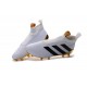 Nouveau Chaussures de Football Adidas Ace16+ Purecontrol FG/AG Blanc Or Noir