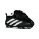 Nouveau Chaussures de Football Adidas Ace16+ Purecontrol FG/AG Noir Blanc