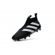 Nouveau Chaussures de Football Adidas Ace16+ Purecontrol FG/AG Noir Blanc