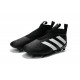 Nouveau Chaussures de Football Adidas Ace16+ Purecontrol FG/AG Noir Blanc